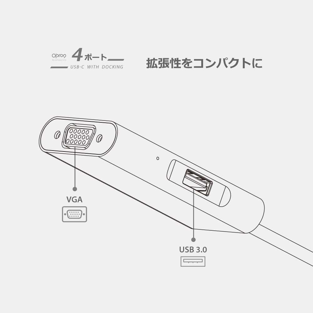 拡張性をコンパクトに