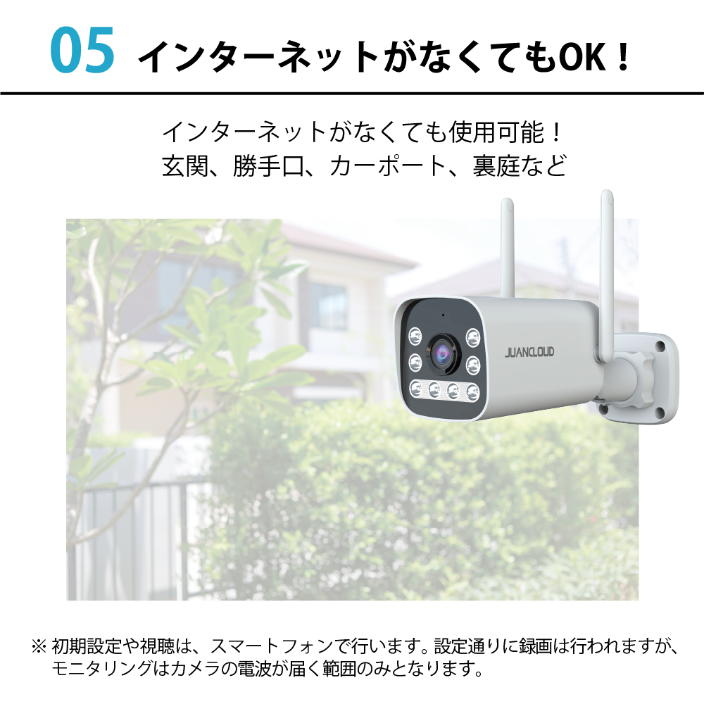 インターネット不要